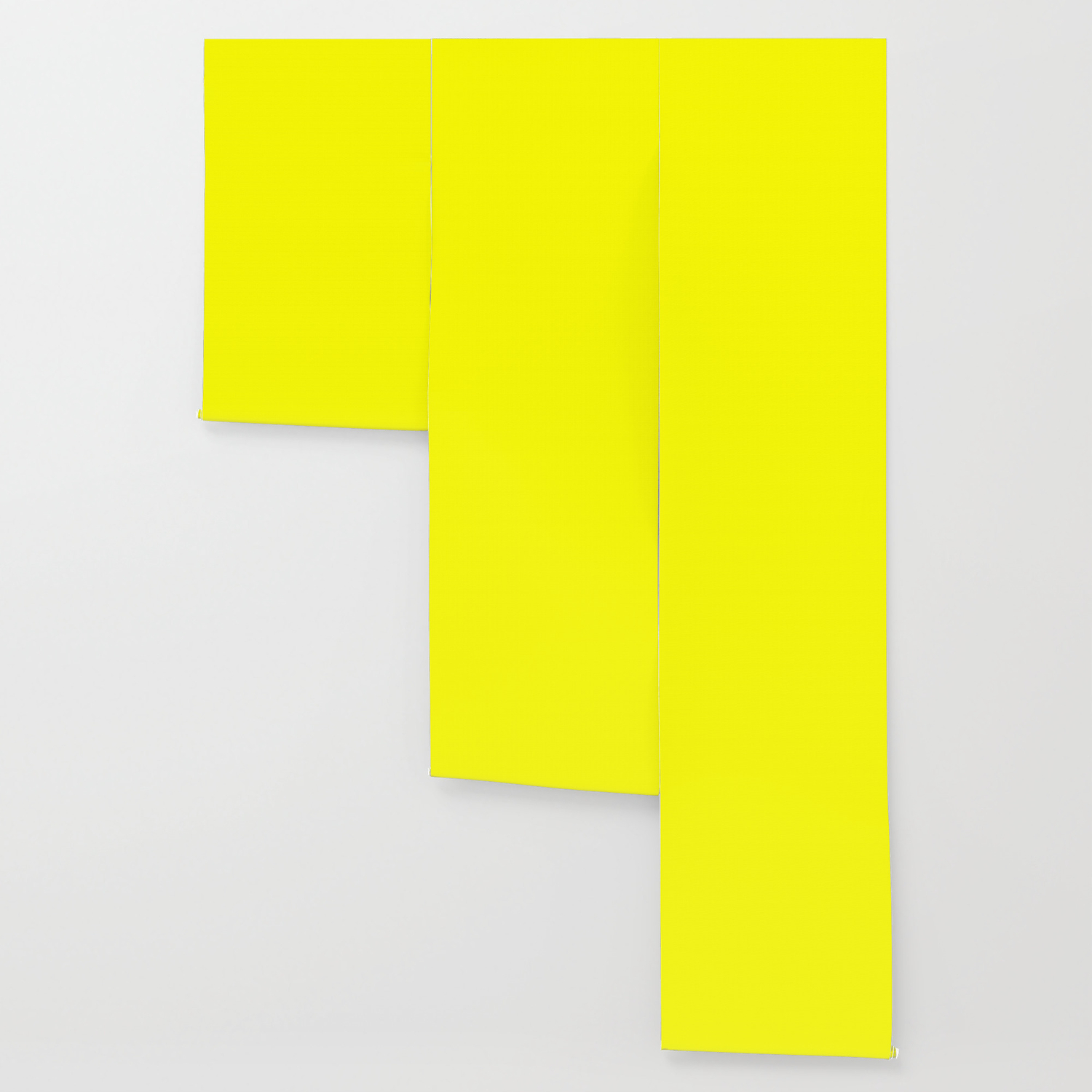 Solid Color Bright Yellow Wallpaper By Shabbyhappydesigns Society6