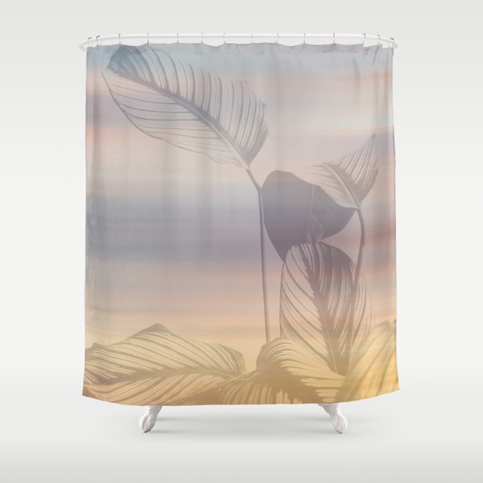 Botanical Summer Dream Shower Curtain