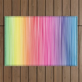 Rainbow colors abstract background. Colorful spectrum gradient. Outdoor Rug