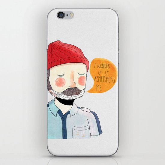 I Wonder If It Remembers Me iPhone & iPod Skin
