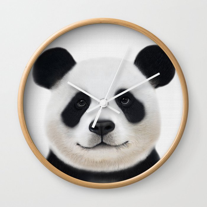 Panda Print Nursery Art Decor Animal Baby Animals Wall Clock By Nikiandneo Panda Print Nursery Art Decor Animal Baby Animals Wall Clock By Nikiandneo