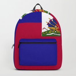 Haiti flag emblem Backpack | Symbol, Emblem, Symbolism, Insignia, Patriotic, Patriot, Republic, Flag, Independent, Politics 