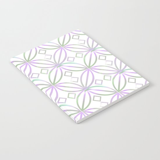 Floral Pattern - JUSTART © Notebook