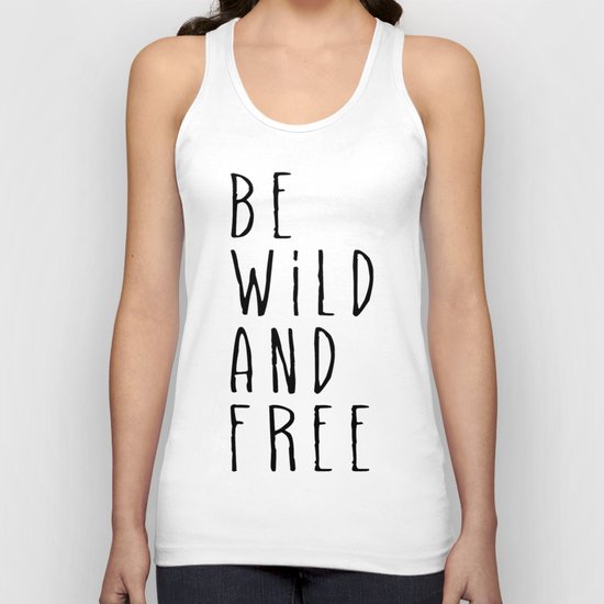 Wild and Free Unisex Tank Top