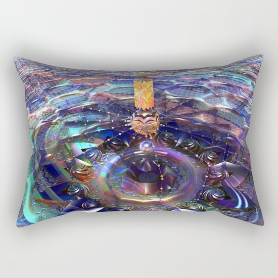 Big Top At Night Rectangular Pillow