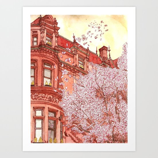 Bostonia Art Print