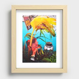 Under water country Recessed Framed Print
