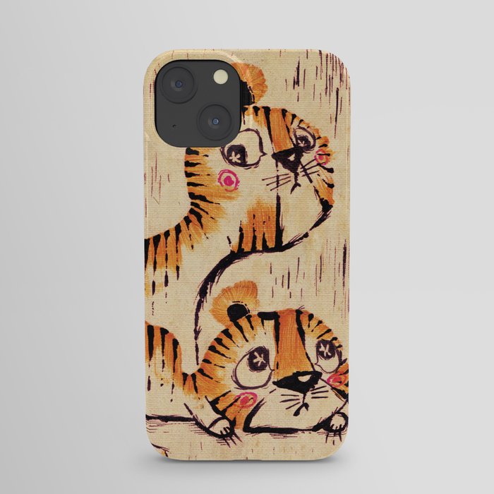 Two Little Tigers iPhone Case