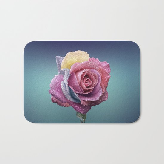 pastel rose Bath Mat