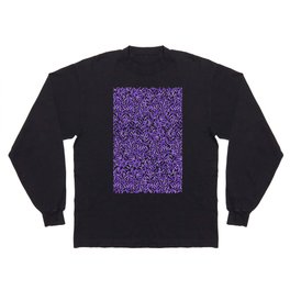 Pretty Purple Sprinkles Pattern Long Sleeve T-shirt
