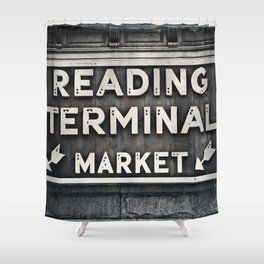 Reading Terminal Market Shower Curtain