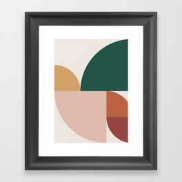 Abstract Geometric 11 Framed Art Print