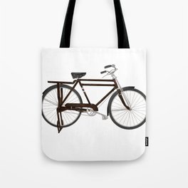 Asian Chinese style vintage classical bicycle watercolor illustration Tote Bag