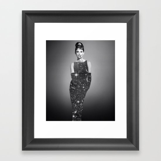 Audrey Hepburn Framed Art Print