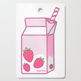 Strawberry Milk Cutting Board