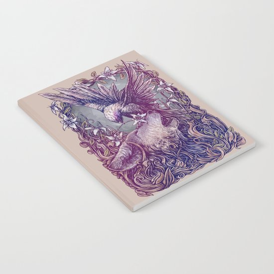 Romance Wolf Notebook