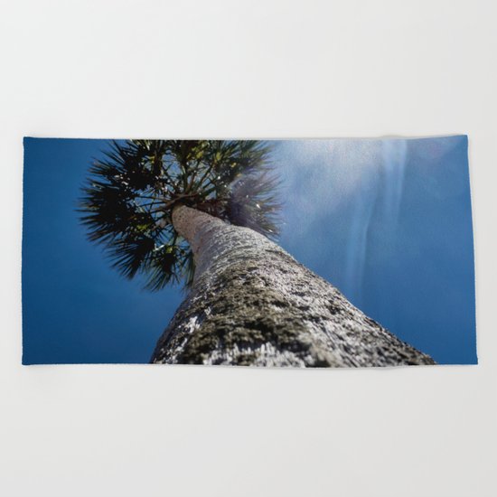 Reaching To The Sun Beach Towel