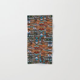 Abstract Indian Boho Hand & Bath Towel