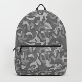 Gray Camo Backpack