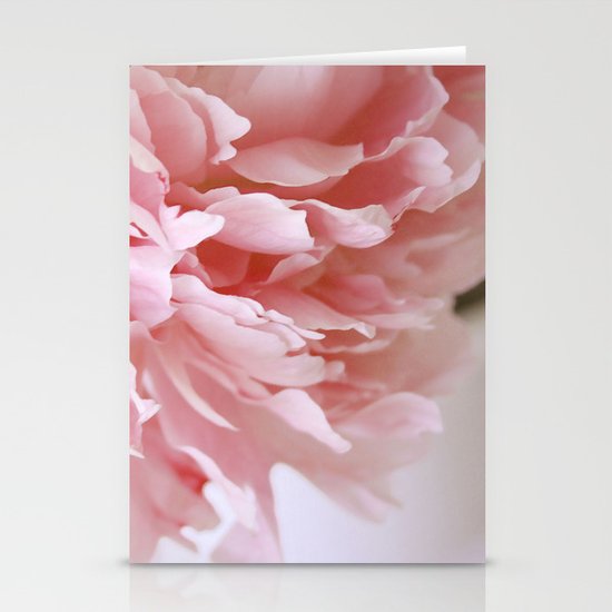 Peony Pink Stationery Cards