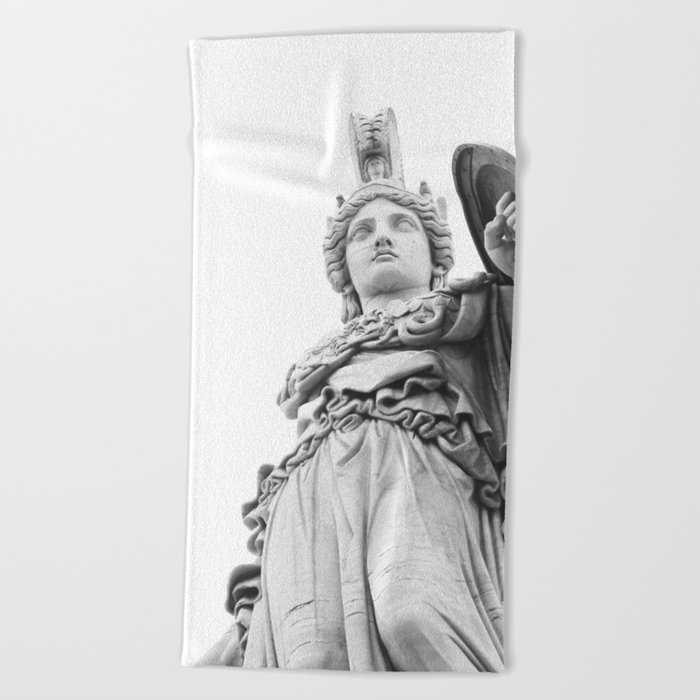 Athena Goddess of Wisdom #6 #wall #art #society6 Beach Towel