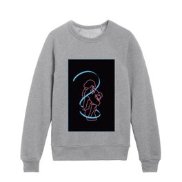 The baby and the mother Kids Crewneck