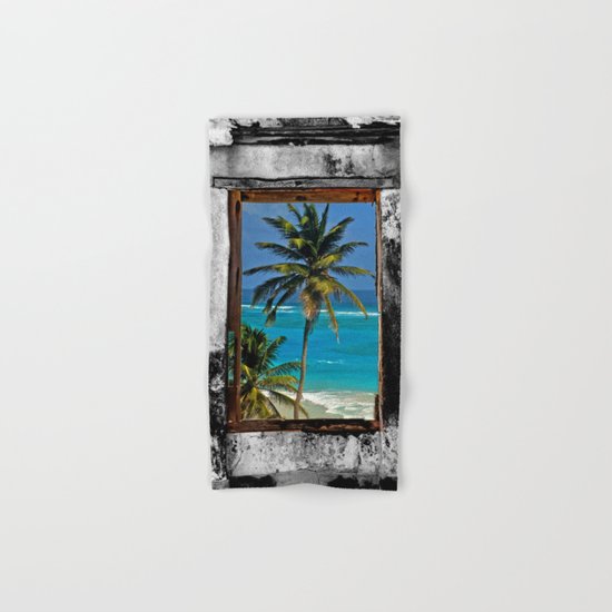 WINDOW ON PARADISE Hand & Bath Towel