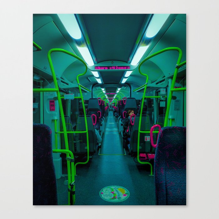Not a train to everyday place you're taking Canvas Print