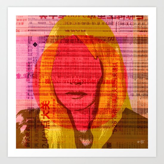 Sharon T6 Art Print