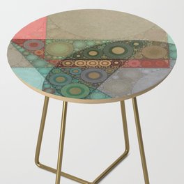 Circle Overlay Side Table