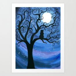 Swirly Tree Art Prints For Any Decor Style Society6