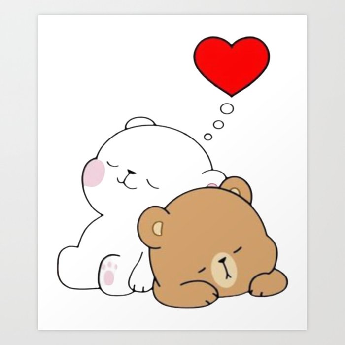 milk and mocha teddy bears