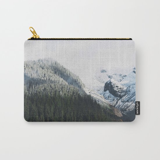 Mount Rainier Winter Valley Carry-All Pouch