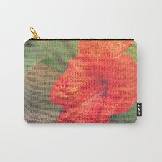 Red hibiscus Carry-All Pouch