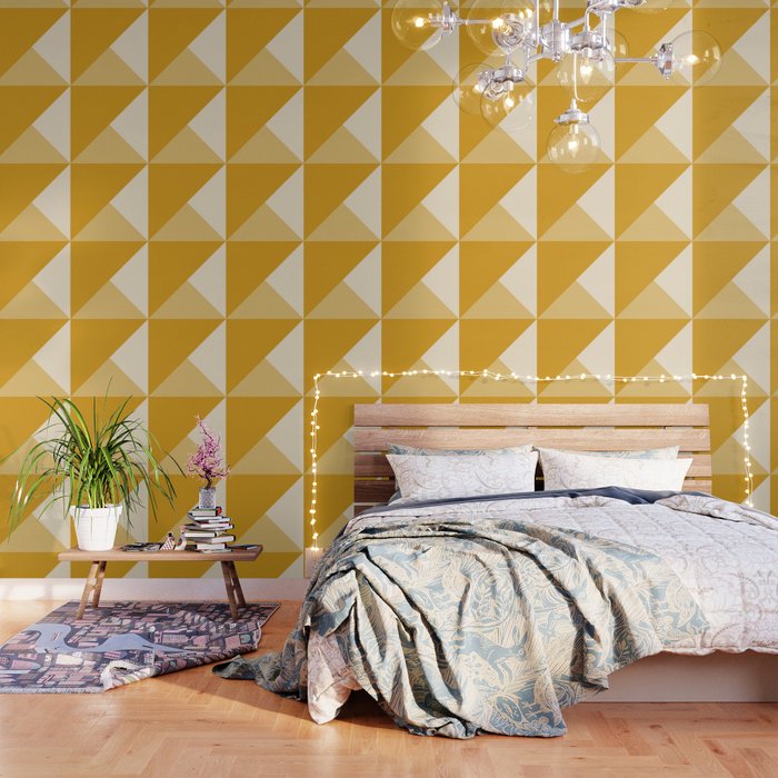 Mustard Tones Wallpaper