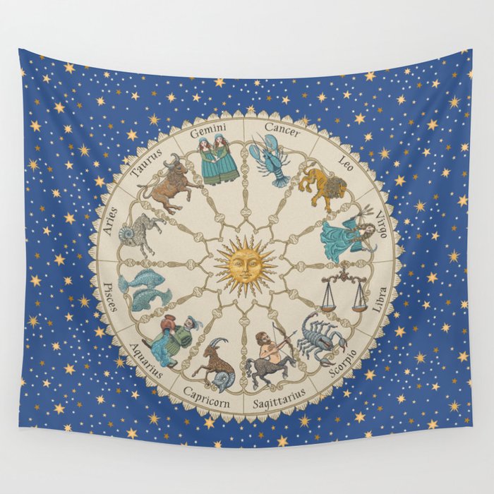Astrology hotsell zodiac tapestry
