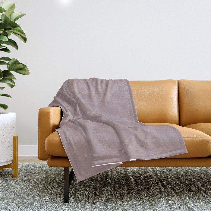 Mauve throw hotsell blanket