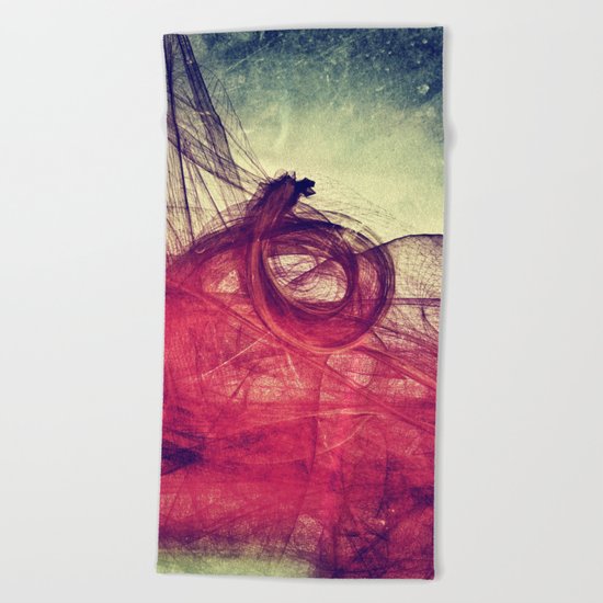 Of Your Own Doing Beach Towel