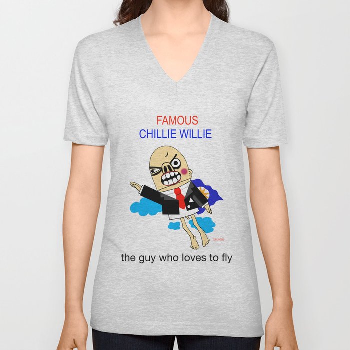 the guy who loves to fly V Neck T Shirt