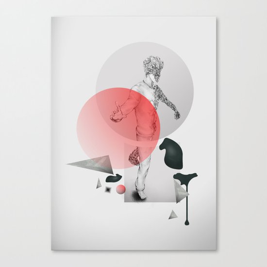 Walking In Space Canvas Print