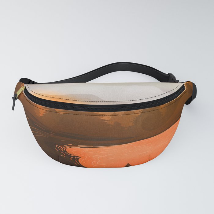 Peaceful Shore Sunset Fanny Pack