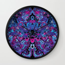 Universe Wall Clock | Outersace, Pointillism, Color, Markerart, Drawing, Universe, Lynch, Psychedelic, Jess, Chakra 