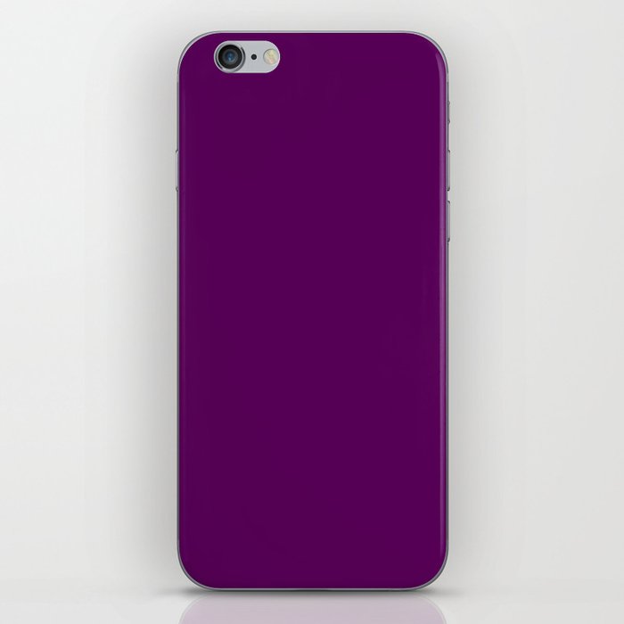 Monochrome purple 85-0-85 iPhone Skin