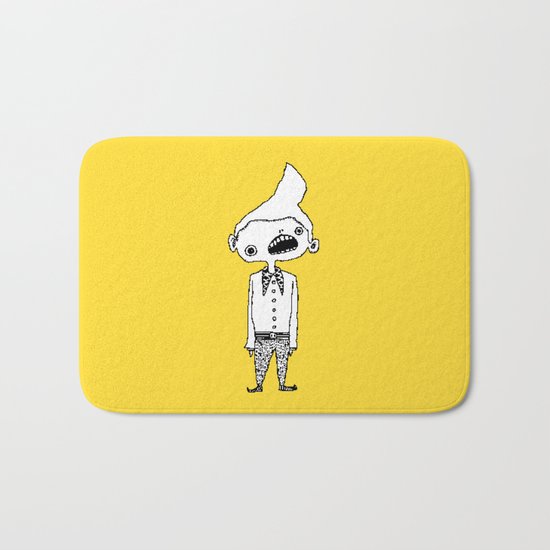 The Man Who Knew Too Much Went Mad ( HQ pixel ) Bath Mat