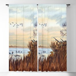 Duck Hunting Season Begins For The Canvasback Blackout Curtain