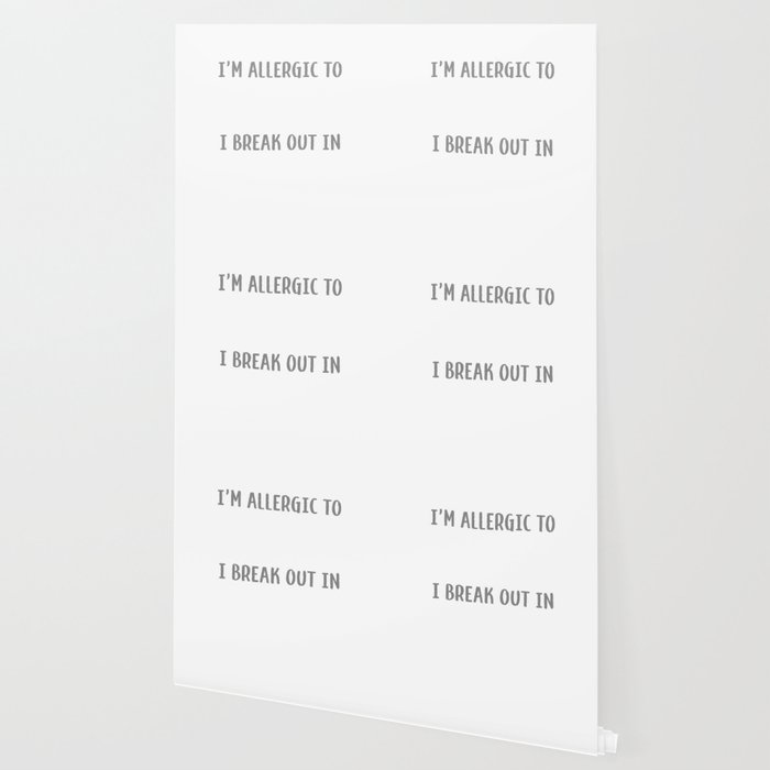 I M Allergic To Stupidity Wallpaper By Wordvinemedia Society6