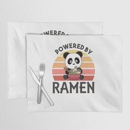 Ramen Japanese Noodles Sweet Panda Eats Ramen Placemat