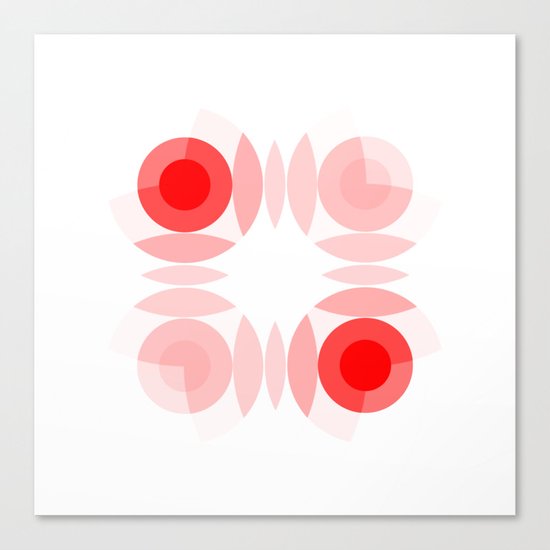 Simply Red Canvas Print