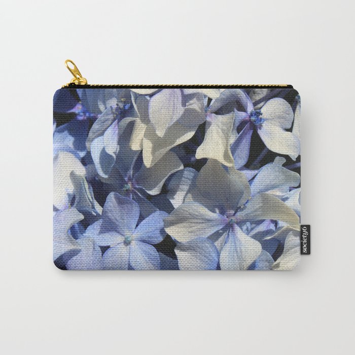 Blue Hydrangea flower Carry-All Pouch