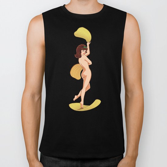 Chips Girl Biker Tank